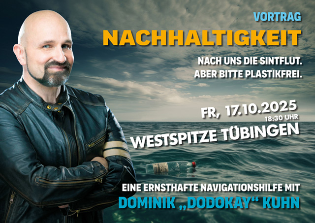 Dominik Kuhn Vortrag Nachhaltigkeit Westspitze Tübingen